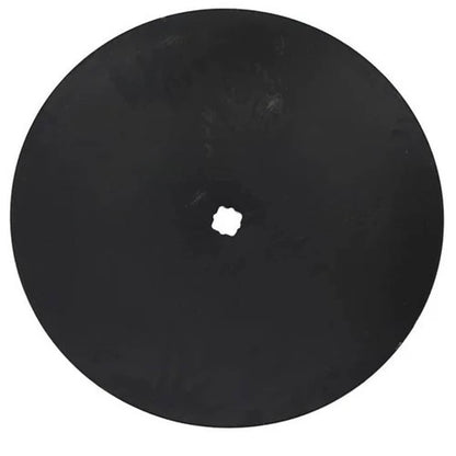 Bethesda Industrial Disc Blade 22" Smooth Edge 1/4" Thickness 1-1/8" Square x 1-1/4" Square Axle