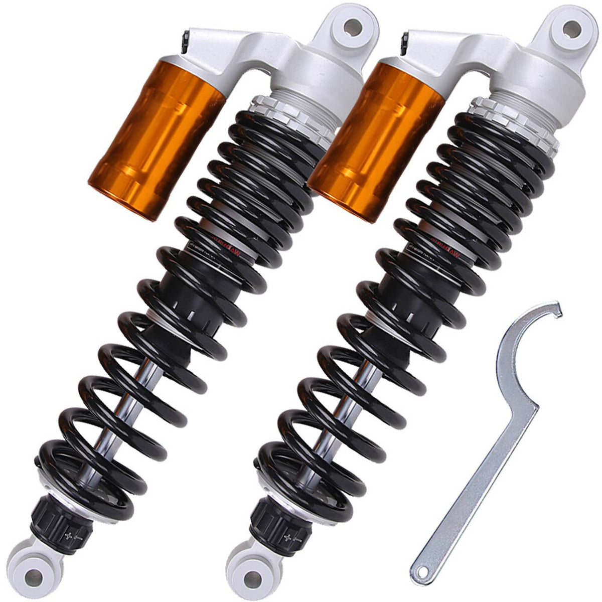 Bethesda Industrial Front Shocks Absorber Fit for 1987-2006 Yamaha Banshee 350 YFZ350 Black Spring