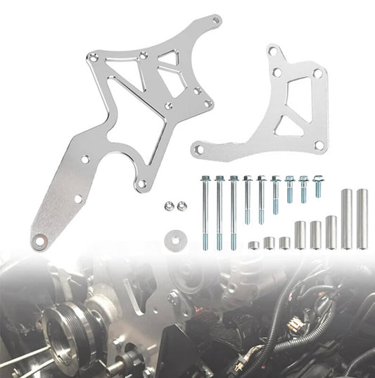 Bethesda Industrial New LS Engine Serpentine Bracket Alternator Power Steering Pump Swap Conversion