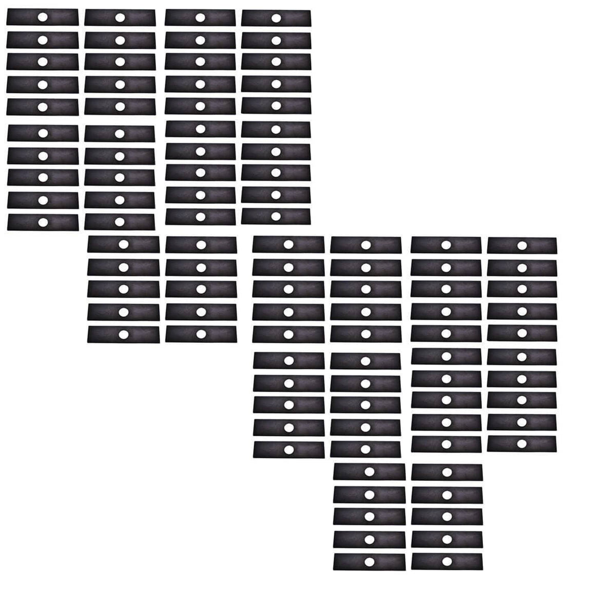 Bethesda Industrial 100PK Edger Blades 8" x 2" Fits Echo Stihl Husqvarna Ryobi Shindaiwa Red Max