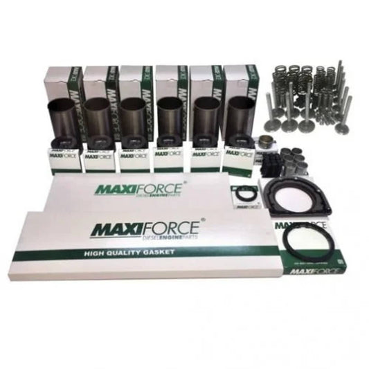 Bethesda Industrial Engine Rebuild Kit with Valve Train - Less Bearings T6354 fits Massey Ferguson