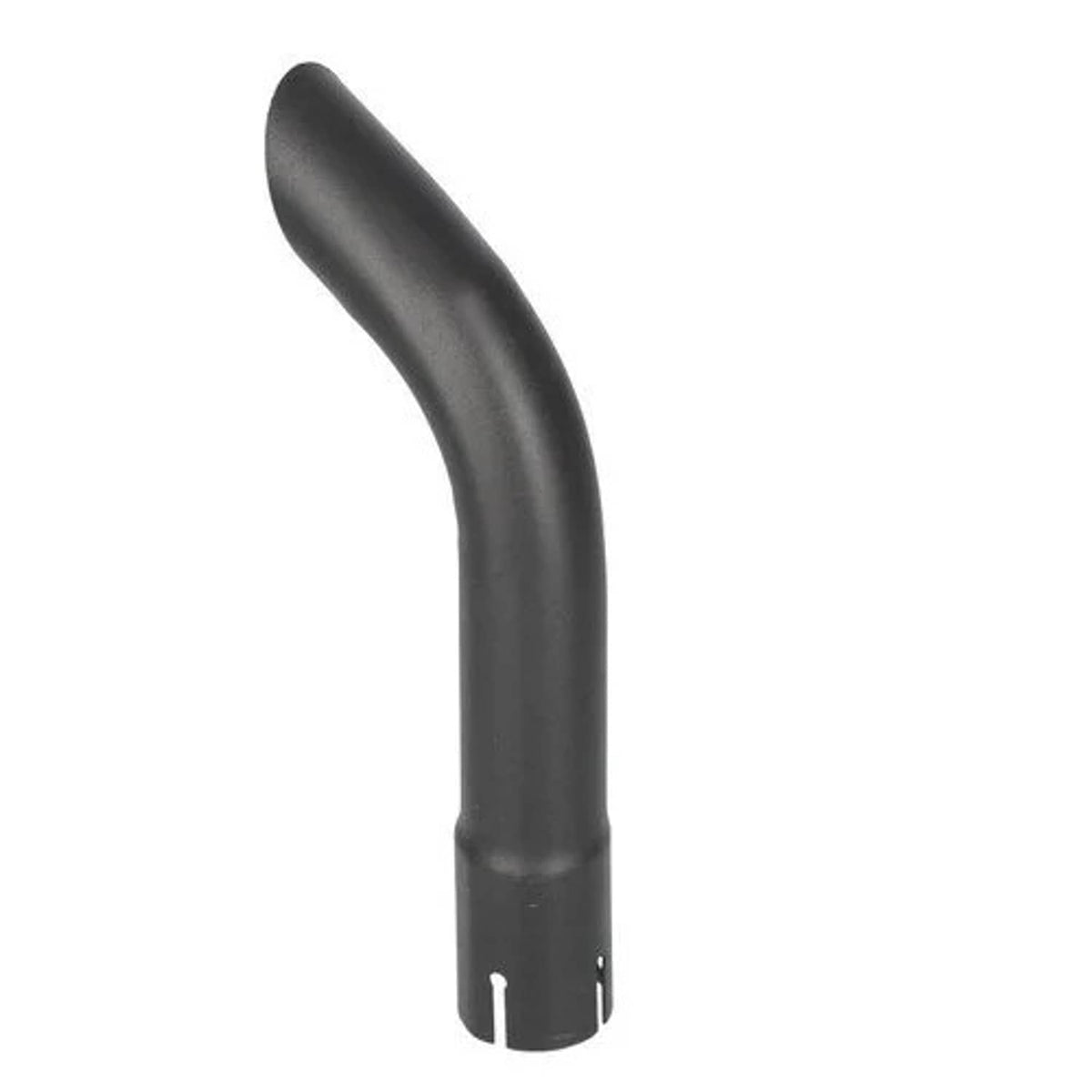 Bethesda Industrial Exhaust Stack - 1-3/4" x 12" Curved Black