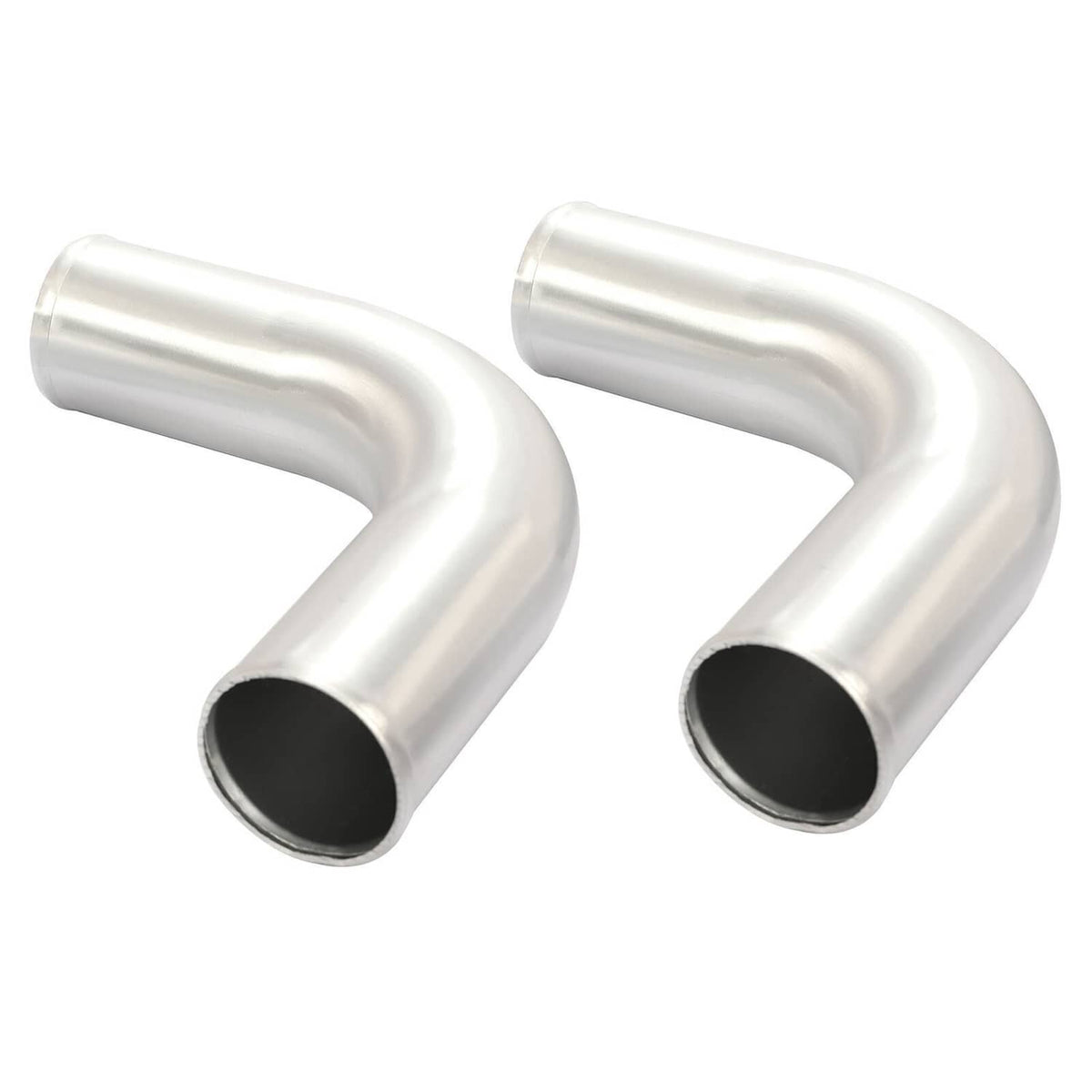 Bethesda Industrial 3" Turbo Intercooler Elbow Pipe Kit w/Silicone Hose & Clamp Universal Aluminum