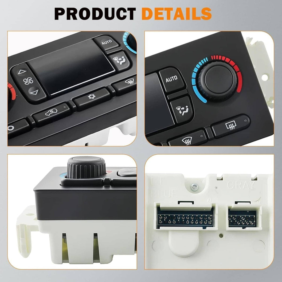 Bethesda Industrial AC Heater Climate Control Module 599-009 For 2003-2007 Chevy GMC Improved Design