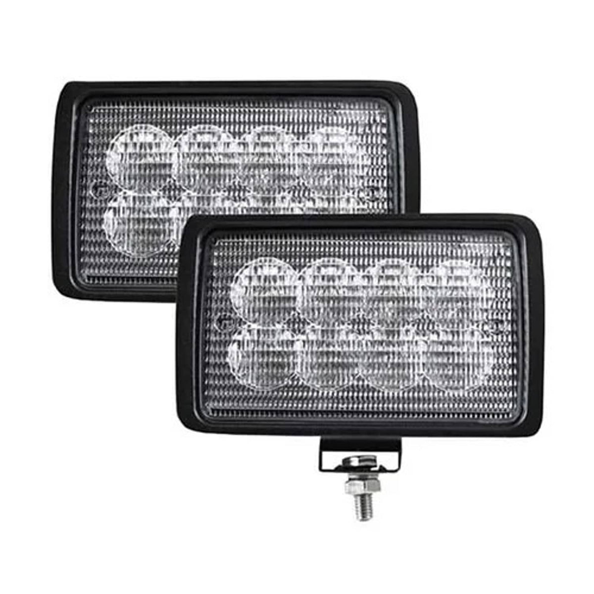Bethesda Industrial LED Flood Beam Ligth Set CREE LED fits Case A187519 fits Ford 51537796