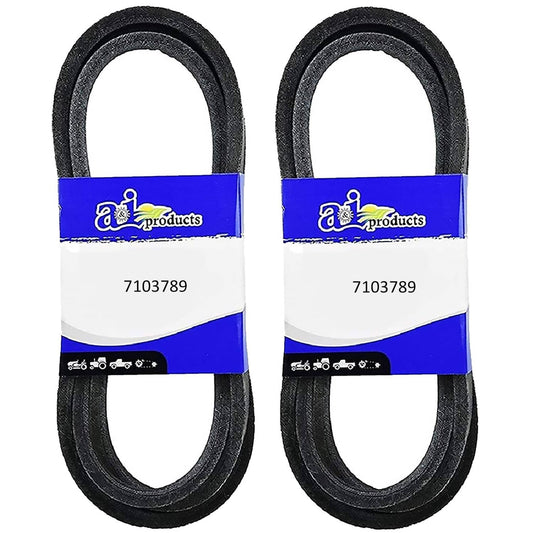 Bethesda Industrial (2) 52" HD Belt For Craftsman Simplicity Snapper 7103789YP 7103789