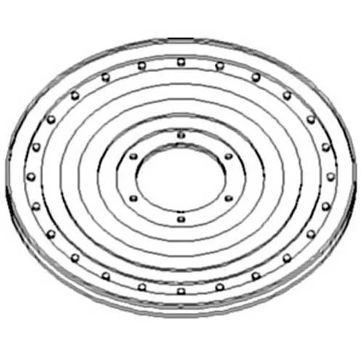 Bethesda Industrial Unloading Auger Counter Shaft Drive Pulley fits John Deere 9500 9600 AH106096