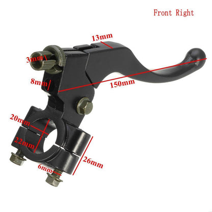 Bethesda Industrial For Honda CR100 Pair L&R Brake Clutch Lever Perch Motorcycle