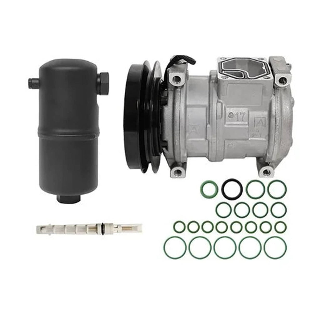Bethesda Industrial Air Conditioning Kit with Compressor Accumulator Orifice Tube and Seals