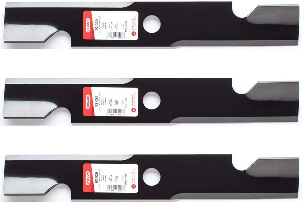 Bethesda Industrial 3PK Oregon Lawn Mower Blades for Toro Titan 48" Deck 109-6872