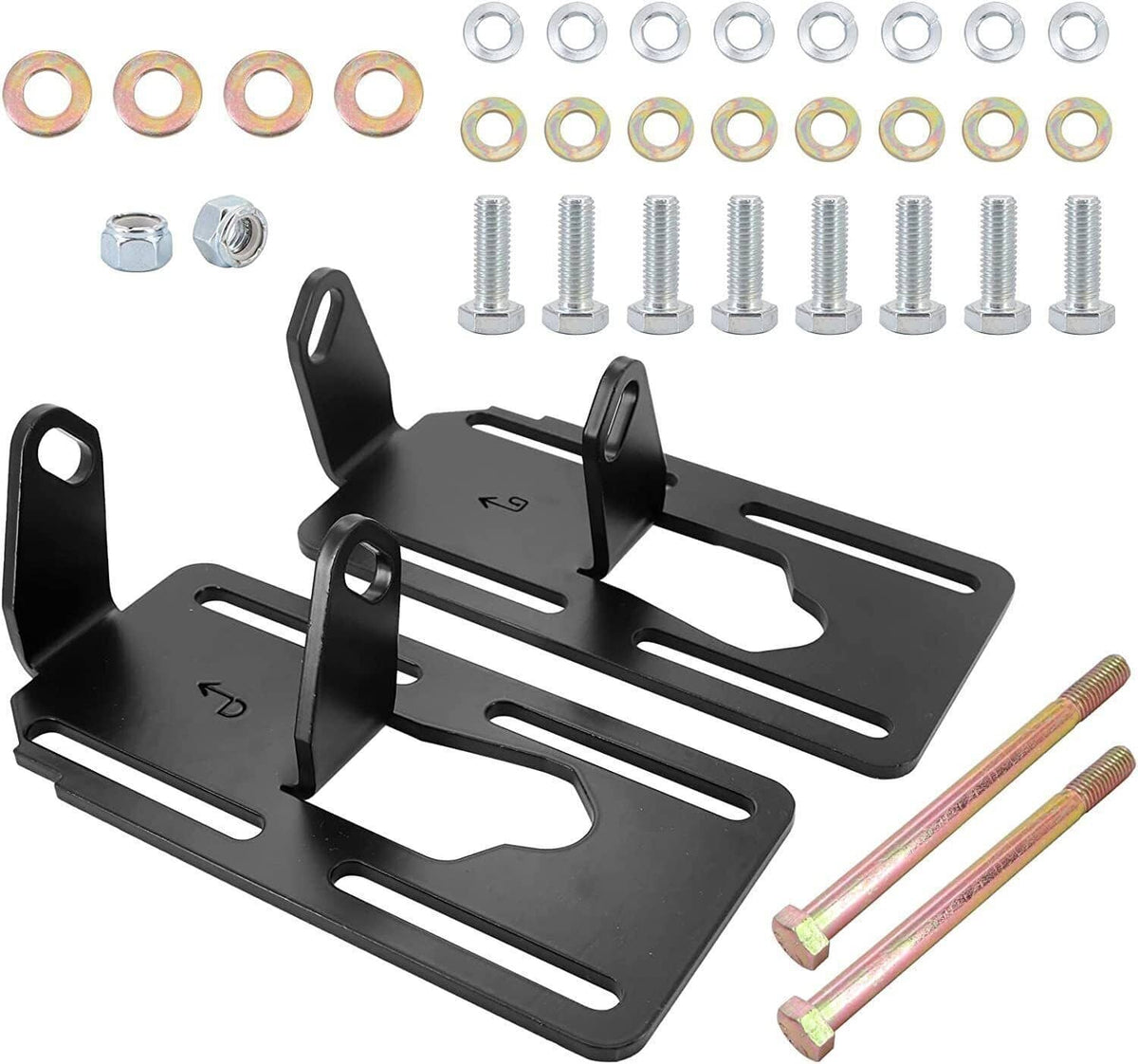 Bethesda Industrial Fit For 88-98 GM Truck LS2 LS6 LSX Conversion Engine Mounts LS1 Swap Adjustable