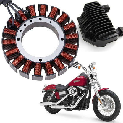 Bethesda Industrial 40amp Stator & Regulator Rectifier for Harley Dyna 2008-2016 30017-08 74631-08