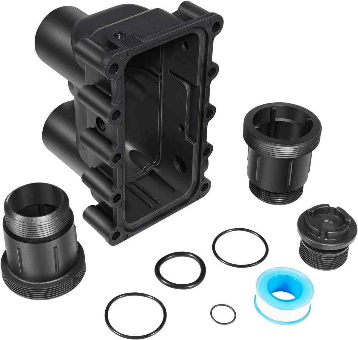 Bethesda Industrial Pool Heater Manifold Assembly Replacement Kit for Pentair MasterTemp 175, 200