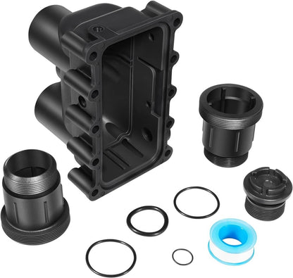 Bethesda Industrial Pool Heater Manifold Assembly Replacement Kit for Pentair MasterTemp 175, 200