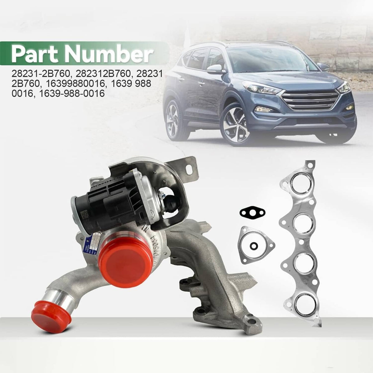 Bethesda Industrial For 2016-2018 Hyundai Tucson 1.6L Turbocharger Turbo B01 16399980016 28231-2B760