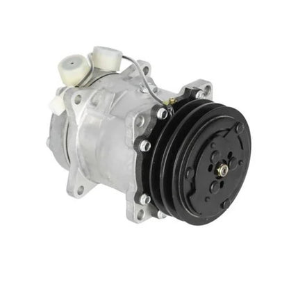 Bethesda Industrial Air Conditioning Compressor - 12V Square Connector Sanden Style SD5H11