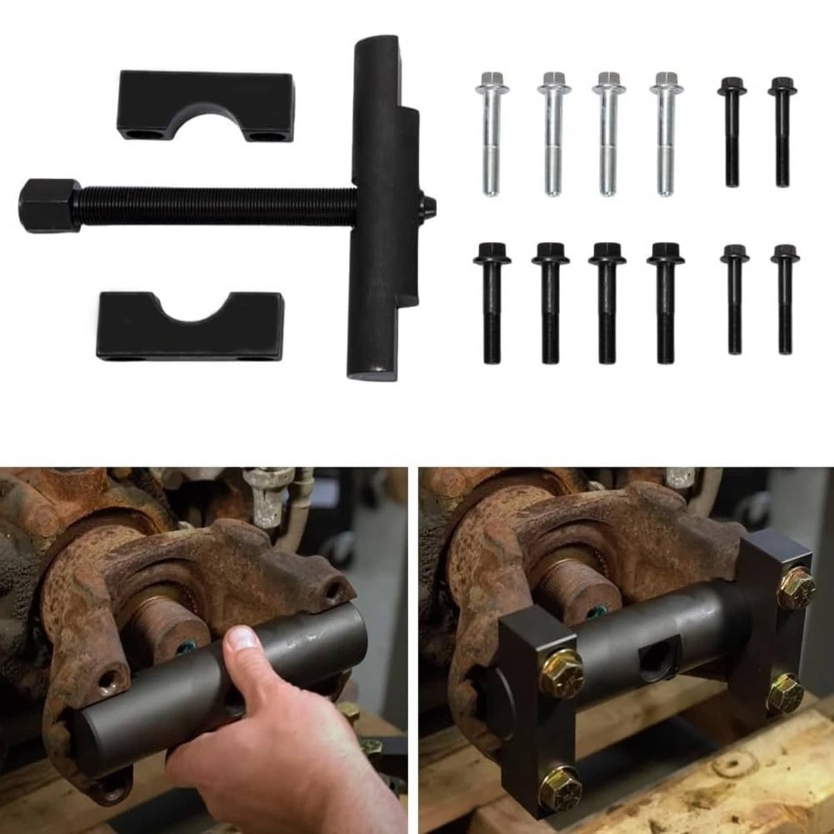 Bethesda Industrial 10803 Heavy Duty Yoke Puller Tool For Semi Trucks, Class 6-8 Trucks & Equipment