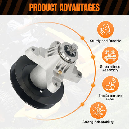 Bethesda Industrial Spindle & Blade w/ Pulley & Belt Fit for Cub Cadet LGT1050 LTX1050 50" 285-867