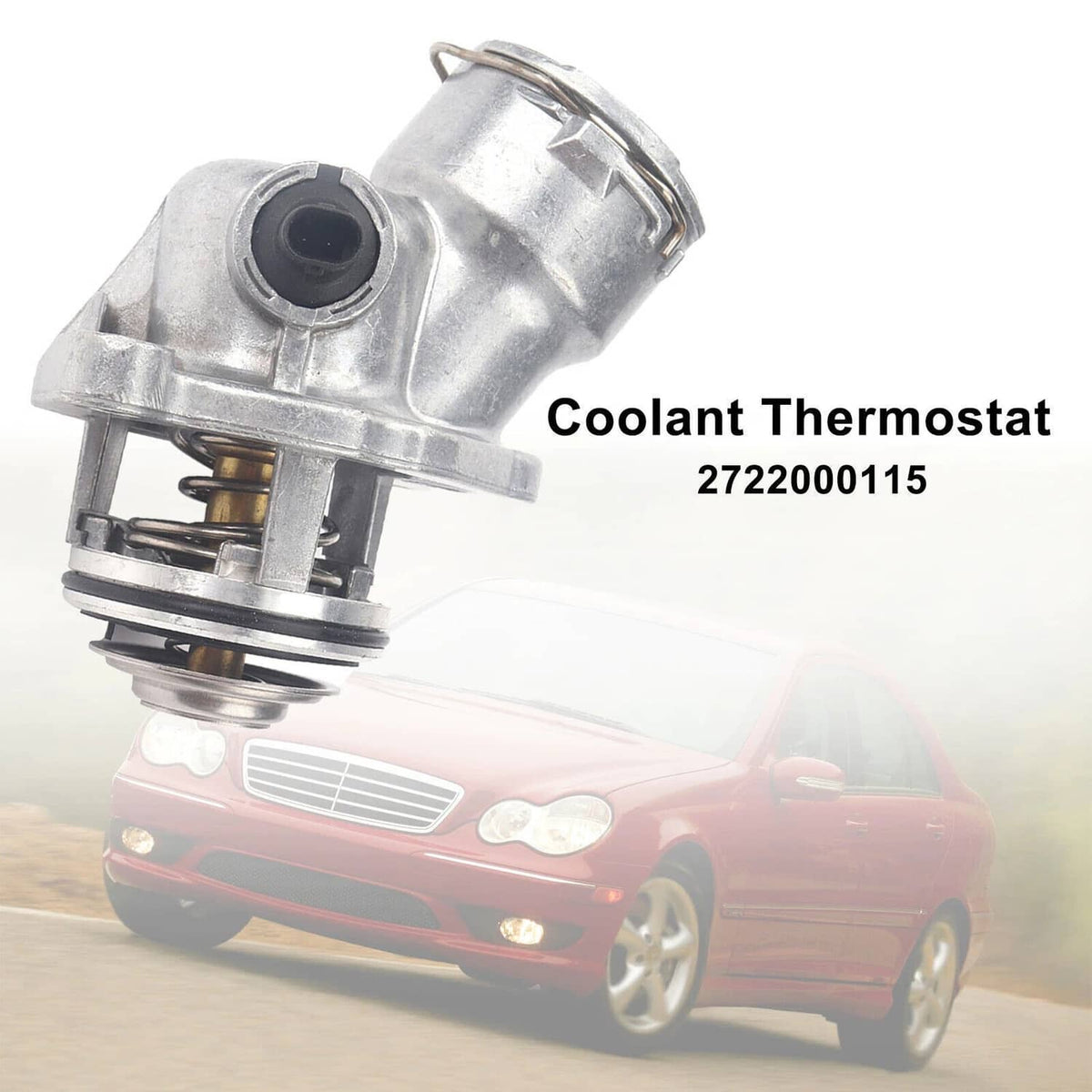 Bethesda Industrial Engine Coolant Thermostat Assembly w/Sensor for 2006-2012 Mercedes-BENZ 902-5912