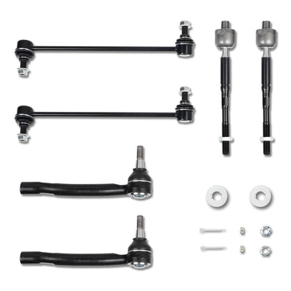 Bethesda Industrial 8Pcs Front Lower Control Arms Sway Bars Tie Rods Kit for Nissan Maxima 2016-2023