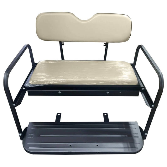 Bethesda Industrial Flip Folding Rear Back Seat Kit For Yamaha Drive G29 2007-2016 Golf Cart