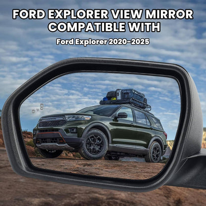 Bethesda Industrial New Driver Power Mirror For 2020-2024 Ford Explorer Power Heated Manual Folding