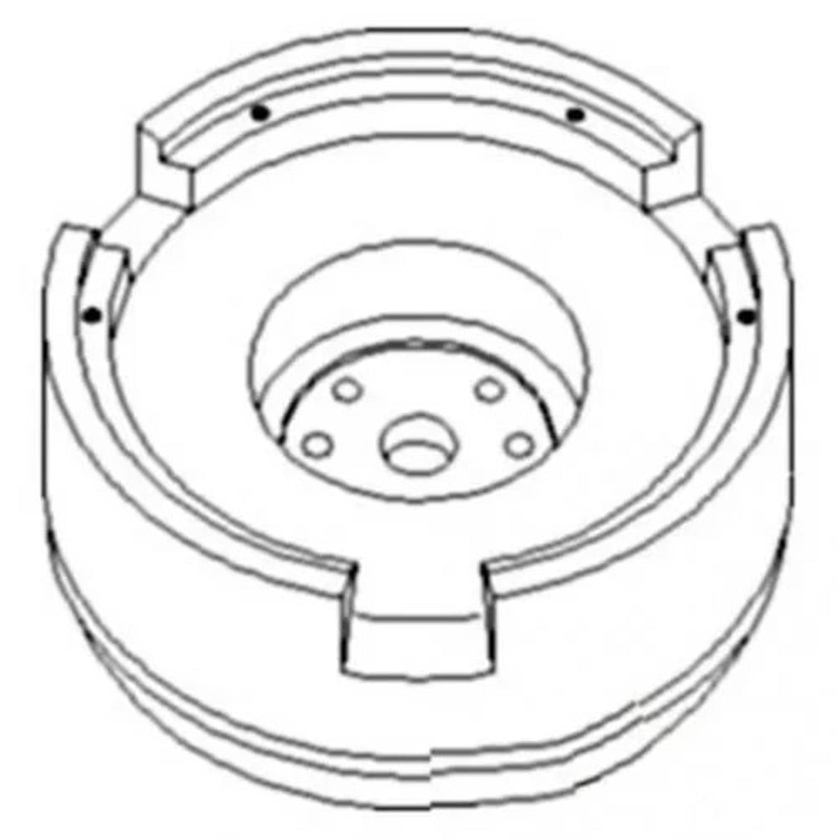 Bethesda Industrial Flywheel With Ring Gear fits John Deere 5410 5510 5403 5420 5520 5415 RE502964