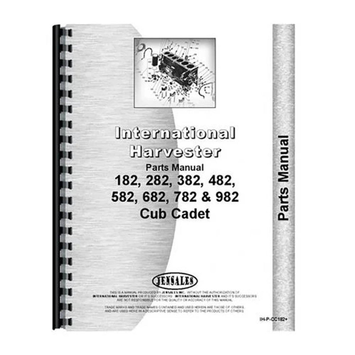 Bethesda Industrial Operator's Manual fits Massey Ferguson 1240 1250 1260