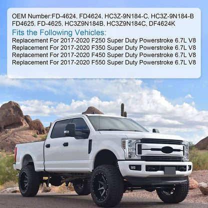 Bethesda Industrial 6Pcs Fuel/Water Filter Kit For 6.7L Ford Powerstroke 2017-20 FD4625 HC3Z-9N184-C