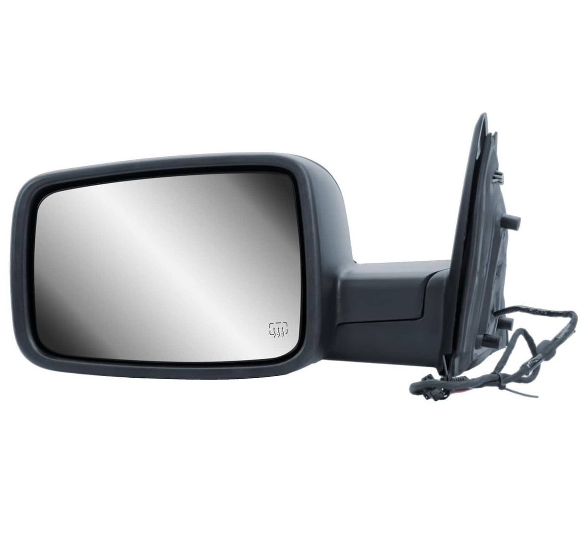 Bethesda Industrial Left / Driver Manual Fold+Heated+Temp Sensor Mirror For 2013-2019 Dodge Ram 1500