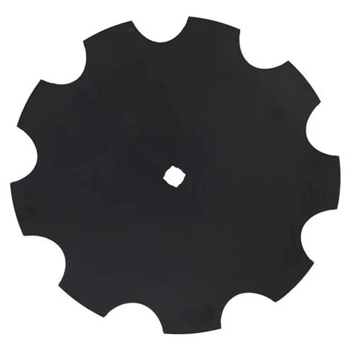 Bethesda Industrial Disc Blade 18" Notched Edge 9 Gauge 7/8" Square x 1" Round