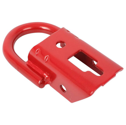 Bethesda Industrial Red 2 Pcs Towing Hooks FL3Z17N808A w/ Hardware Front For 2009-2019 Ford F150