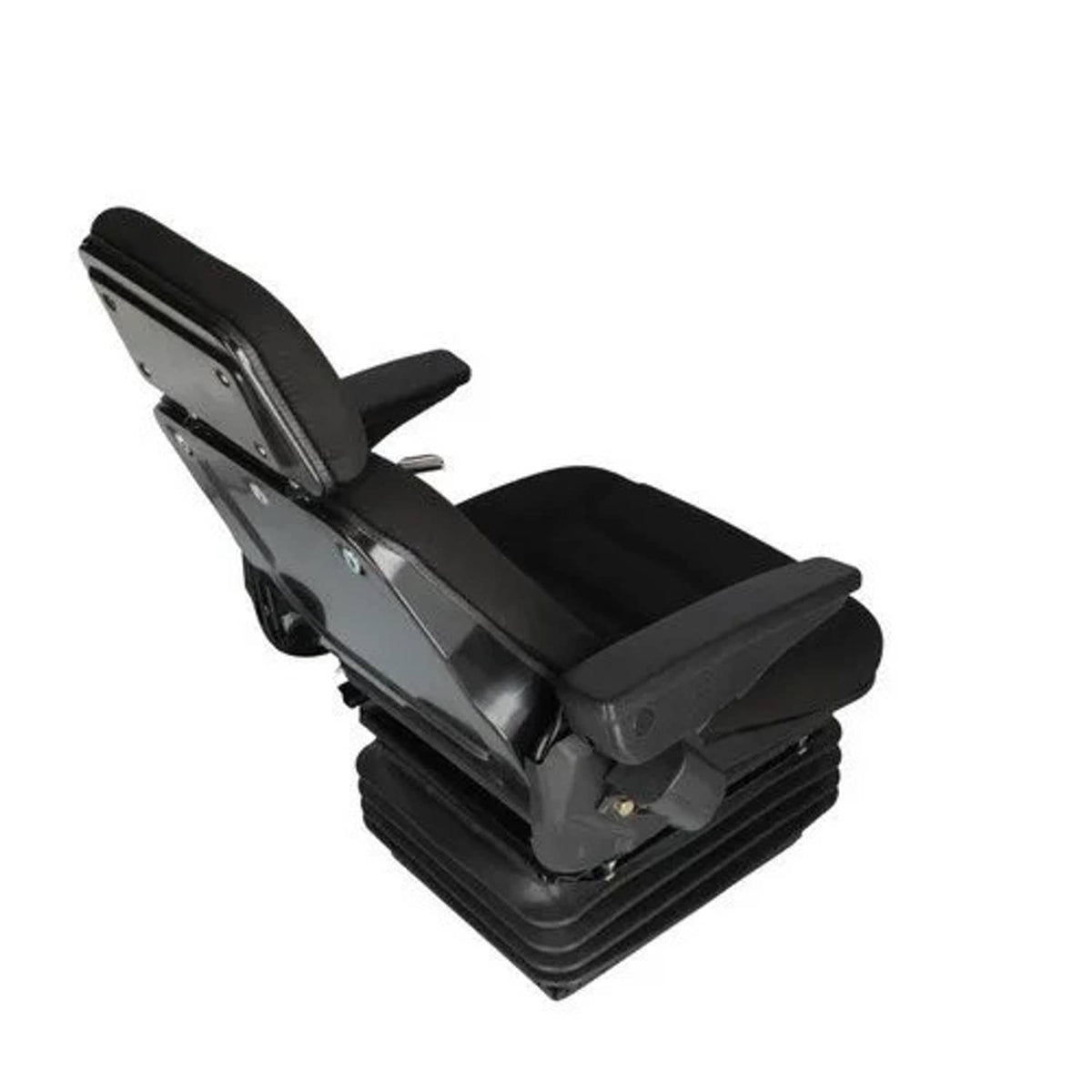 Bethesda Industrial Seat Assembly Full Adjustment with Mechanical Suspension Fabric Black John