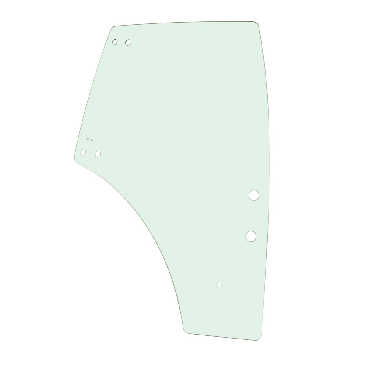 Bethesda Industrial Right Side Cab Door Glass For Kubota M4N071 M5091 M5111 M5040 M5140 M6040 M6060