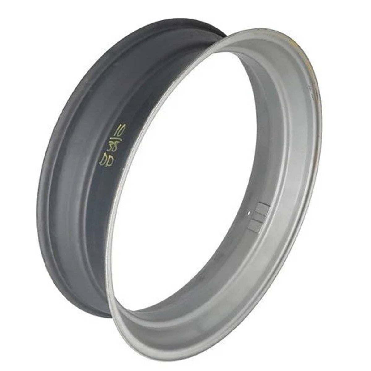 Bethesda Industrial Drop Rear Rim - 10" x 38" Silver Mist WPDE-380100-DW2-WDLSM