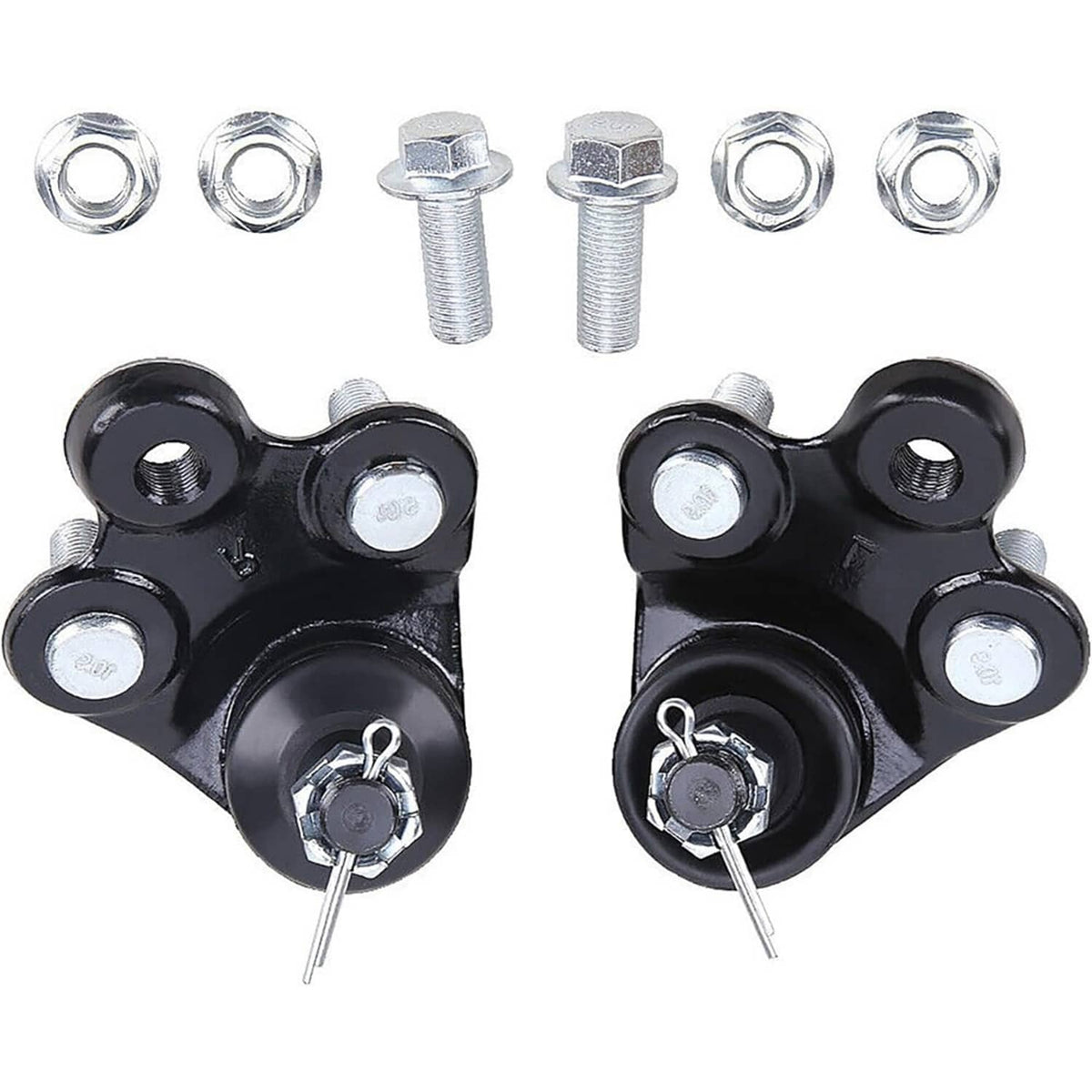 Bethesda Industrial Blcak Front Lower Control Arms & Ball Joints for 2006-2011 Honda Civic Acura CSX
