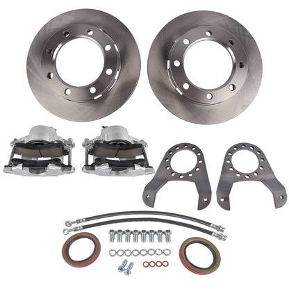 Bethesda Industrial For GM 14 Bolt Complete Disc Brake Conversion Kit 10.5 SRW Full Float Disk Brake