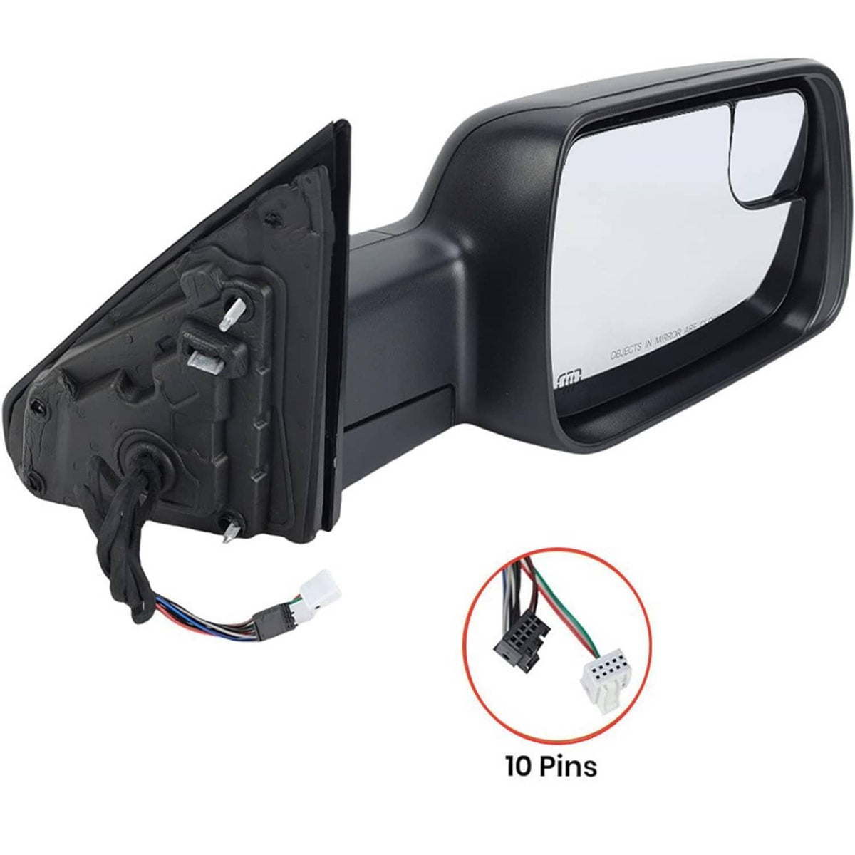Bethesda Industrial 68276500AH For 2019-2024 Ram 1500  Heated Mirror w/Power Fold Signal Light Right
