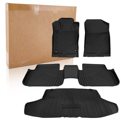 Bethesda Industrial 3D Molded Floor Mats & Cargo Liner For Honda Civic Sedan 2022-2025 All Weather