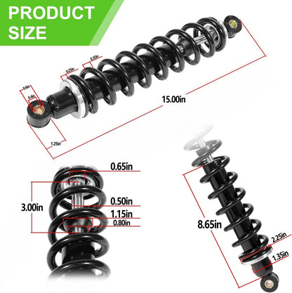 Bethesda Industrial Front Suspension Heavy Duty Shock Absorber Kit For John Deere AM130448 Gator TX