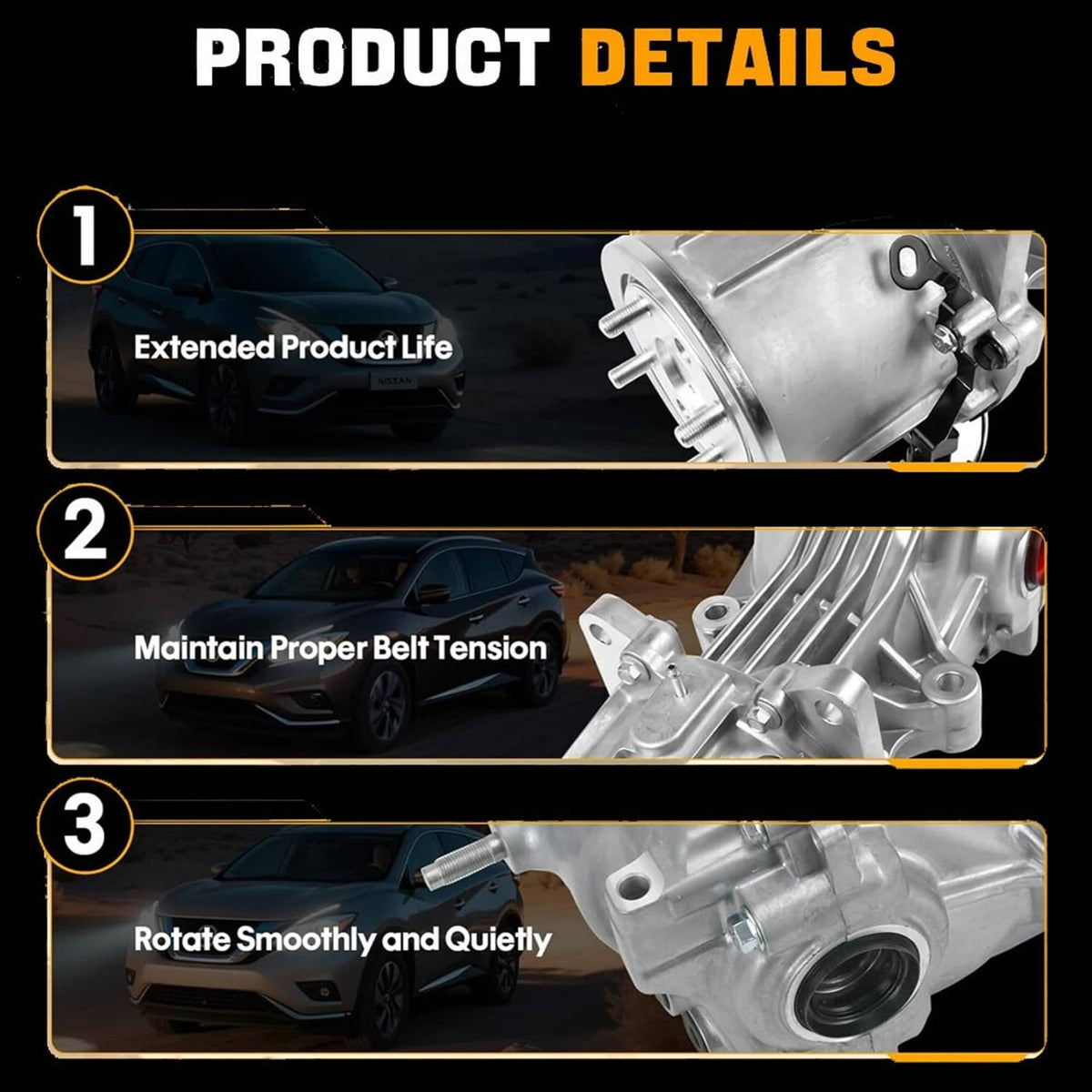 Bethesda Industrial Rear Carrier/Differential for Nissan Rogue Sport Qashqai 2017 2018 2019 2020 AWD