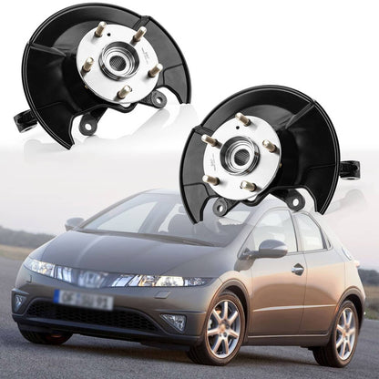Bethesda Industrial For Honda Civic 06-11 Front LH RH Steering Knuckle & Wheel Hub Bearing Assembly