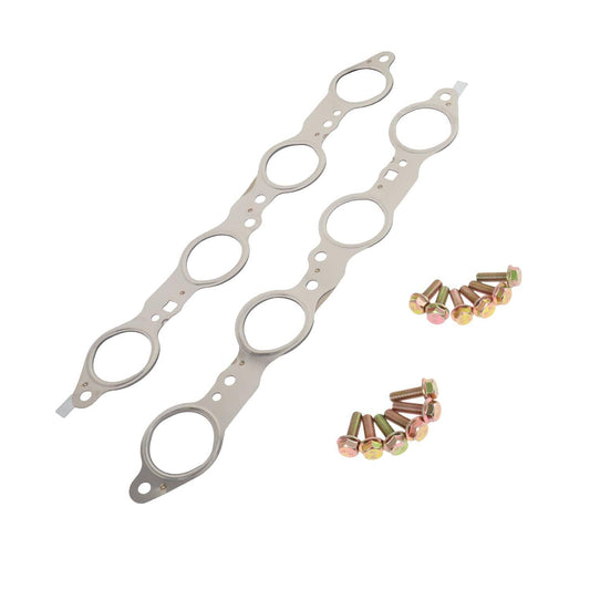 Bethesda Industrial NEW LS MLS Manifold Header Gasket Pair W/Bolts For LS1 4.8 5.3 5.7 6.0 6.2L