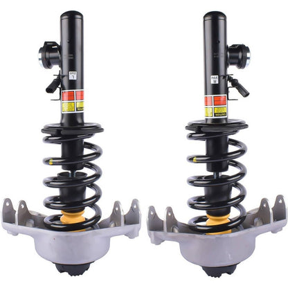 Bethesda Industrial 4Pcs Front Rear Shock Struts Assys Electronic For Audi Q5 SQ5 2009-17 8R0513025