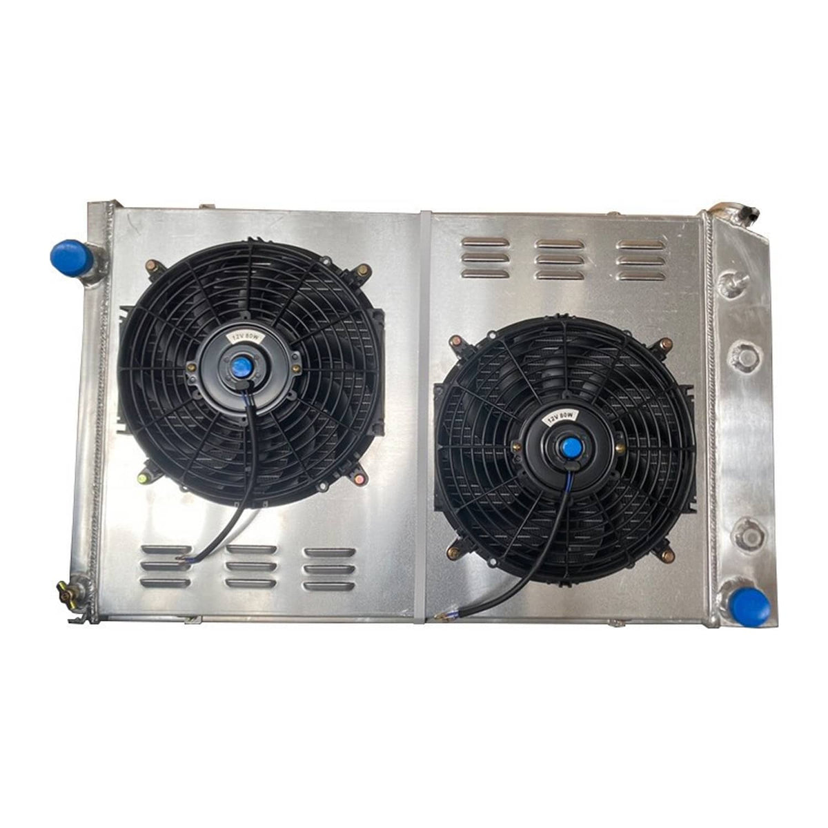 Bethesda Industrial 4 Row Core Radiator Fan Shroud For Chevy 1973-1987 C10 C20 C30 Pickup Truck GMC