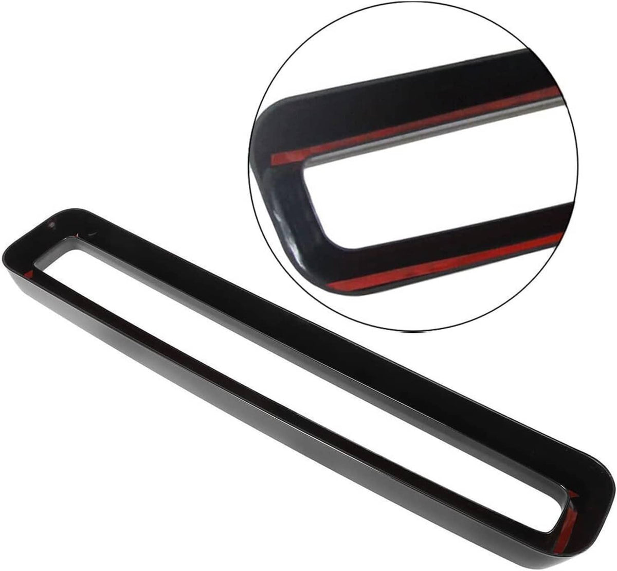 Bethesda Industrial Black Front Grill Mesh Grille Inserts Trim Cover for Dodge Challenger 2015-up