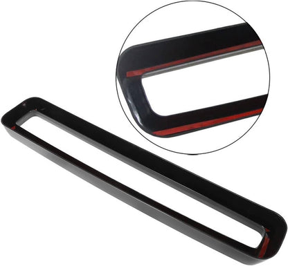 Bethesda Industrial Black Front Grill Mesh Grille Inserts Trim Cover for Dodge Challenger 2015-up