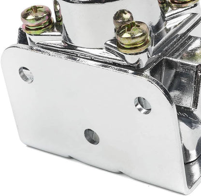 Bethesda Industrial Fuel Pressure Regulator Carburetor Chrome Fit Holley 12-803 2 Port 4 1/2 to9 PSI