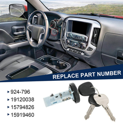 Bethesda Industrial IGNITION LOCK CYLINDER For 2007-2013 SILVERADO TAHOE YUKON GMC SIERRA & MORE