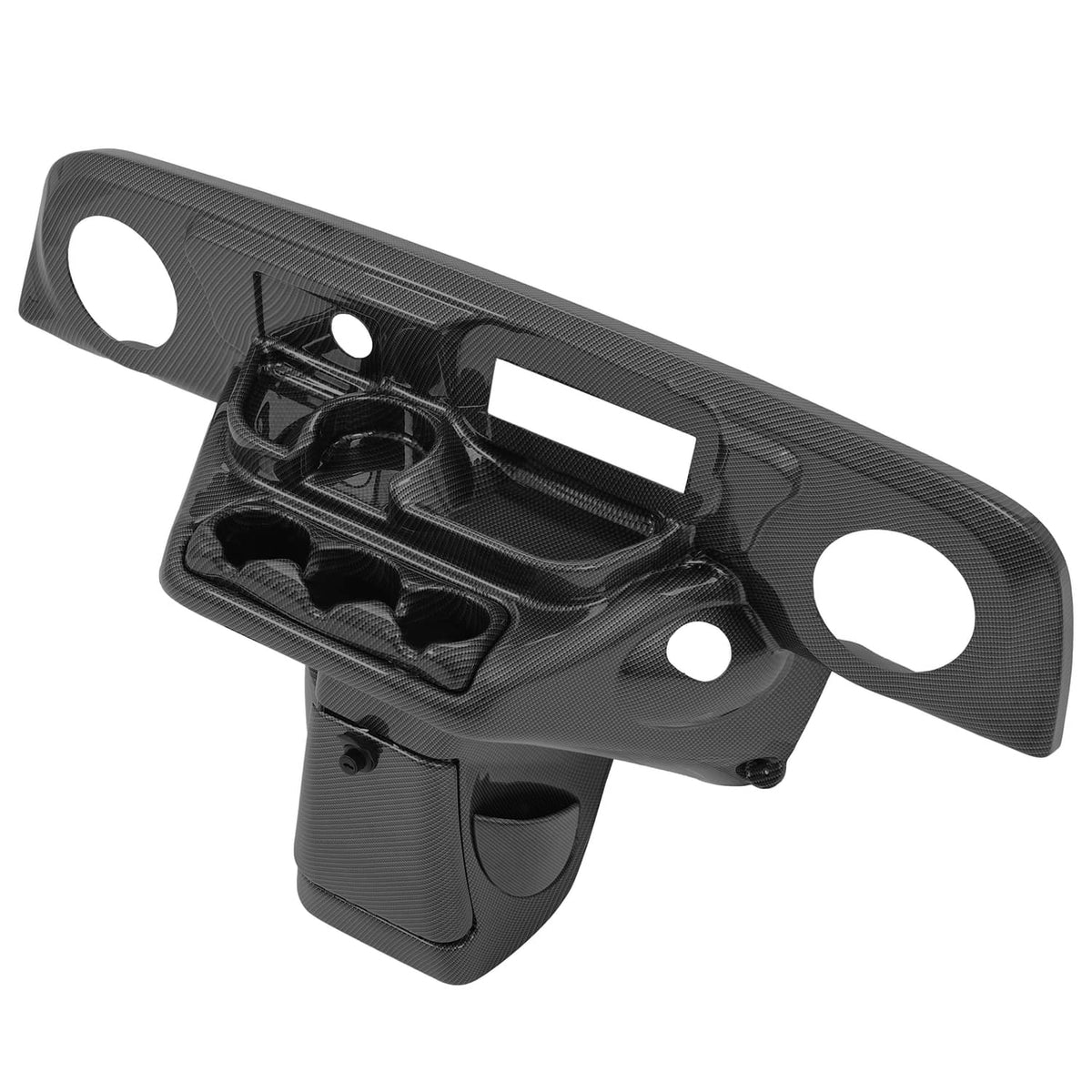 Bethesda Industrial Carbon Fiber Style Dash Dashboard W/ Radio Speaker Cutout For EZGO TXT 96-13